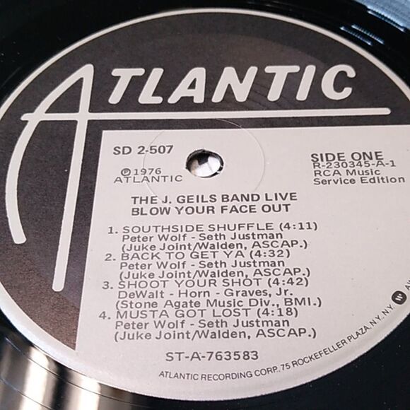The J. Geils Band Vinyl Record - Picture 7 of 16